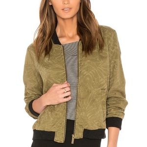 SANCTUARY 'Palmaflage' Camo Bomber Jacket